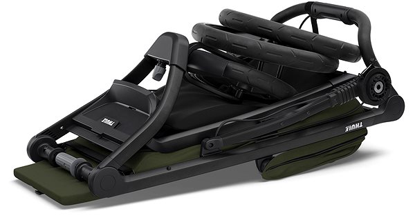 Baby Buggy THULE URBAN GLIDE 2 Cypress Green on Black SINGLE Features/technology