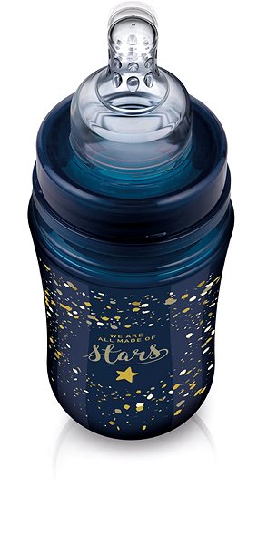 Dojčenská fľaša LOVI Fľaša 240 ml Stardust Screen