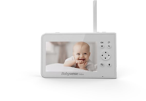 Bébiőr BABYSENSE Video Baby Monitor V43 Képernyő