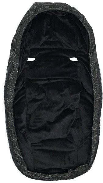Fusak do autosedačky Dooky Footmuff DeLuxe Matrix Reflective, vel. S ...