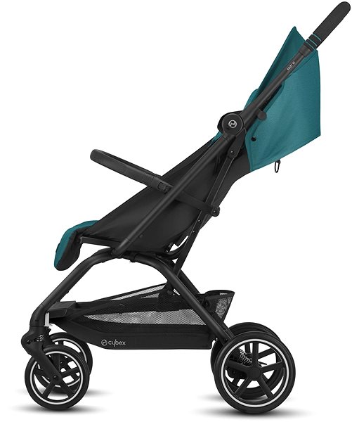 Baby Buggy Cybex Eezy S + 2 BLK River Blue 2021 Lateral view