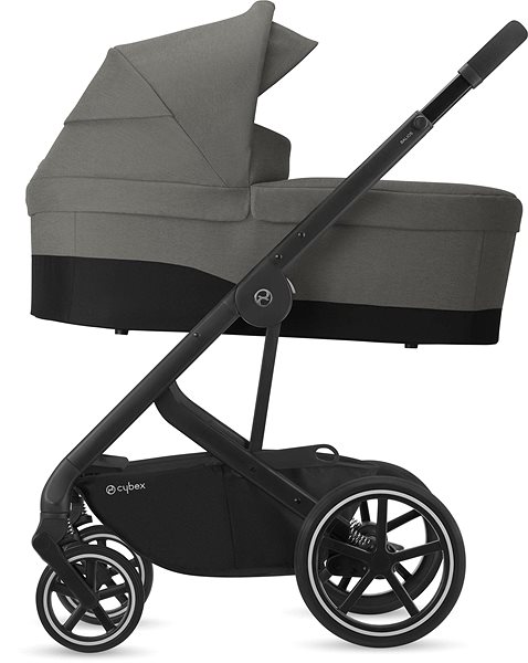 Baby Buggy Cybex Balios S Lux BLK Soho Gray 2021 Lateral view