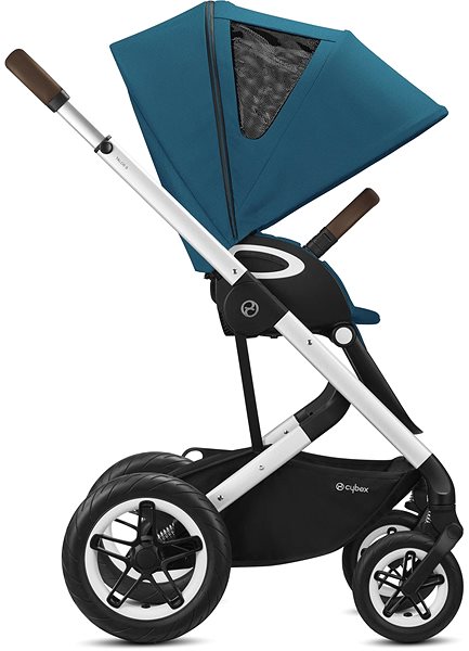 Baby Buggy Cybex Talos S Lux SLV River Blue 2021 Lateral view