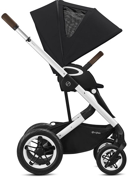 Baby Buggy Cybex Talos S Lux SLV Deep Black 2021 Lateral view