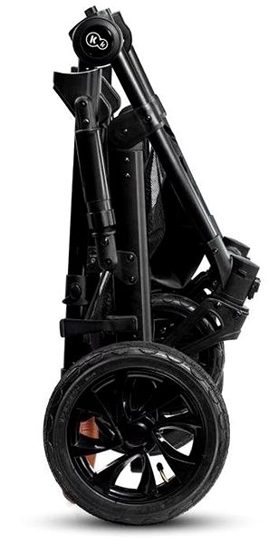 Babakocsi KINDERKRAFT Pram kombinált Prime 2in1 Black 202 Jellemzők/technológia