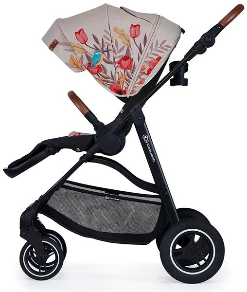 Baby Buggy KINDERKRAFT Stroller sports All Road Bird Pattern Lateral view