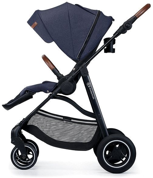 Baby Buggy KINDERKRAFT Stroller sporty All Road Imperial Blue Lateral view