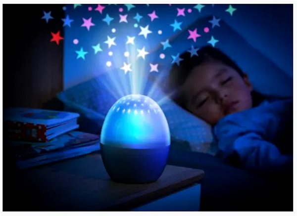 Nočné svetlo REER Projektor hviezd Starlino Lifestyle