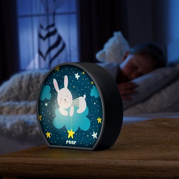 Nočné svetlo REER Svetlo na zaspávanie, zajačik Lifestyle