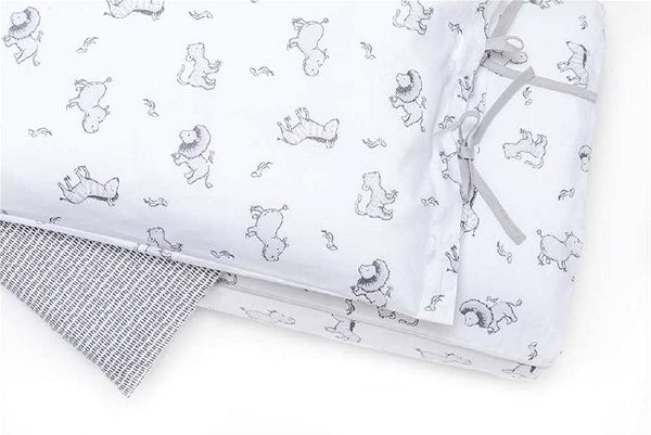 Detská posteľná bielizeň Linden Obliečky 100 × 130 + 40 × 60 cm, žirafa ...