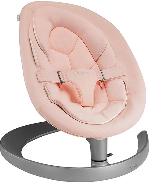Baby Rocker NUNA Leaf Grow Peach Lateral view