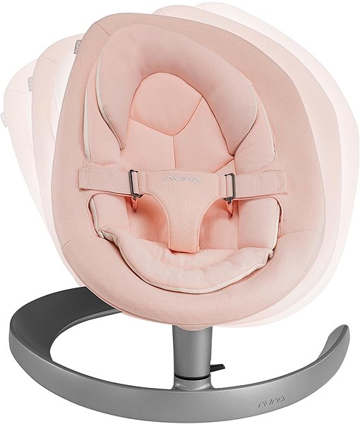 Baby Rocker NUNA Leaf Grow Peach Features/technology