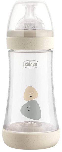 Dojčenská fľaša Chicco Perfect 5 silikón, 240 ml neutral Screen