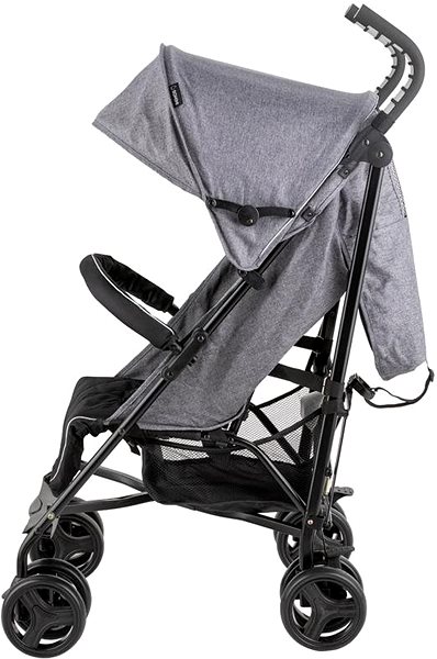 Baby Buggy Bomimi Fola Elegant Golf Shoes Grey-Black Lateral view