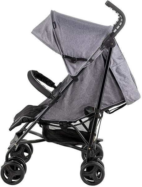 Baby Buggy Bomimi Fola Elegant Golf Shoes Grey-Black Lateral view