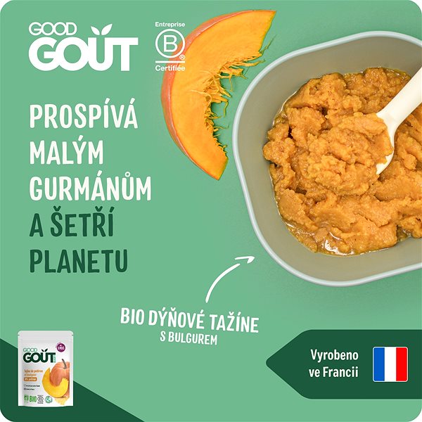 Bébiétel Good Gout BIO sütőtökös tahini bulgurral (190 g) ...