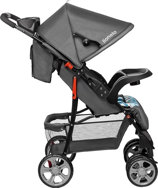 Baby Buggy LIONELO Emma Plus Stone Lateral view