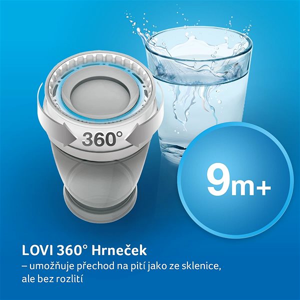 Tanulópohár LOVI pohár 360 I Love 250 ml, 9 m+ ...