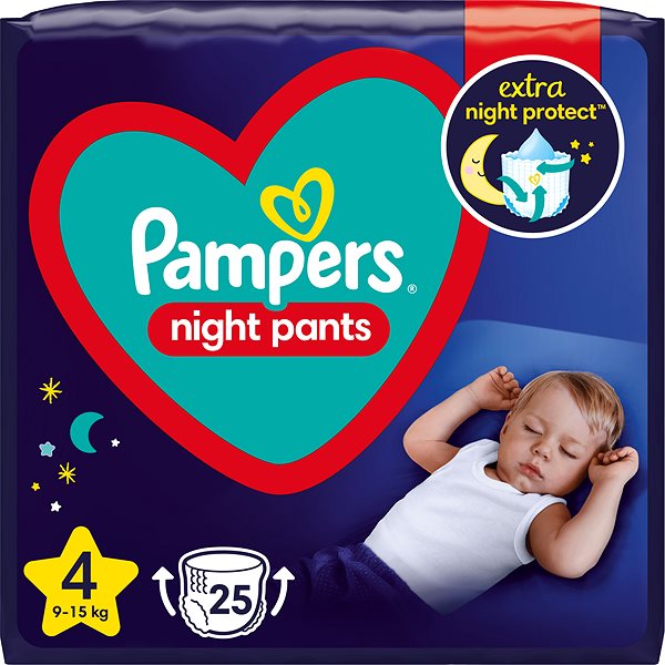 Bugyipelenka PAMPERS Night Pants 4 (25 db) ...