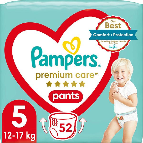 Bugyipelenka PAMPERS Premium Care Pants 5 (52 db) ...