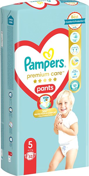Bugyipelenka PAMPERS Premium Care Pants 5 (52 db) ...