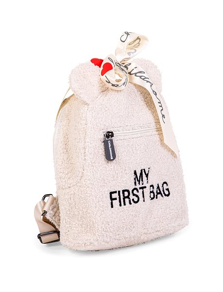 Children's Backpack CHILDHOME My First Bag Teddy Off White ...