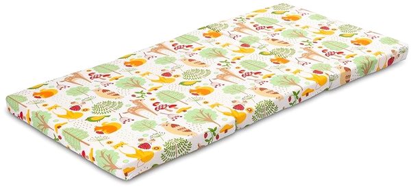 Mattress Sensillo Foldable Crib Mattress Forest 120 × 60cm Features/technology