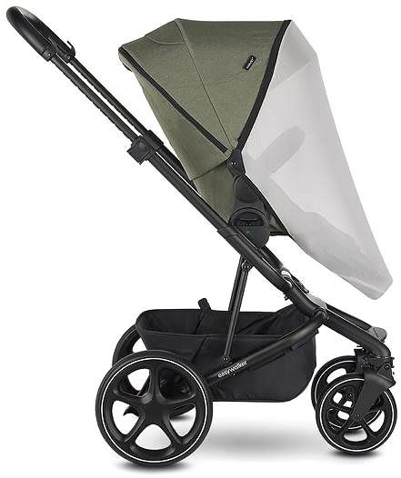Baby Buggy EASYWALKER Harvey3 Fossil Grey with Accessories Lateral view