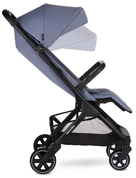 Baby Buggy EASYWALKER Jackey Shadow Black Lateral view