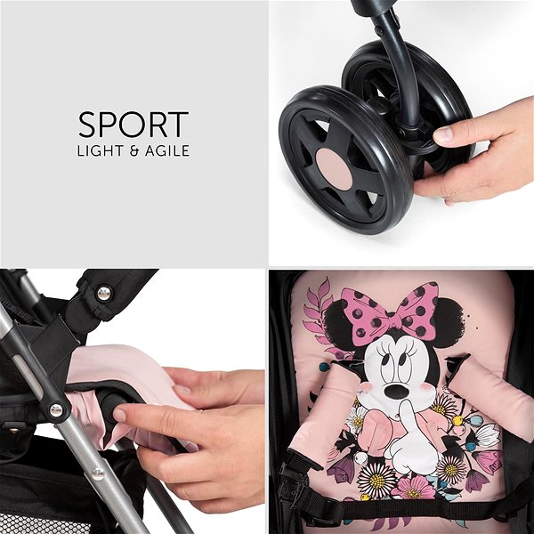 Baby Buggy HAUCK Sports Minnie Sweetheart Features/technology