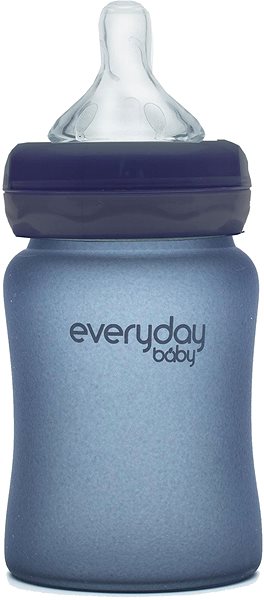 Cumisüveg EverydayBaby üveg palack 150 ml Blueberry Képernyő