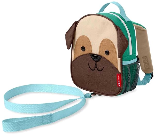 Children's Backpack SKIP HOP Zoo Backpack with Safety Leash Puggle 1+ Accessory