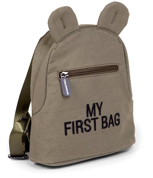Detský ruksak CHILDHOME My First Bag Canvas Khaki ...