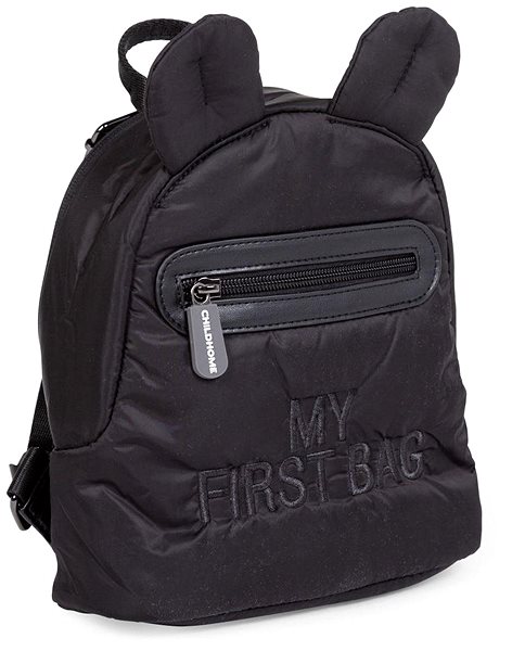 Detský ruksak CHILDHOME My First Bag Puffered Black ...
