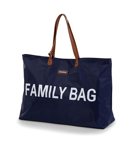 Cestovná taška CHILDHOME Family Bag Navy Bočný pohľad