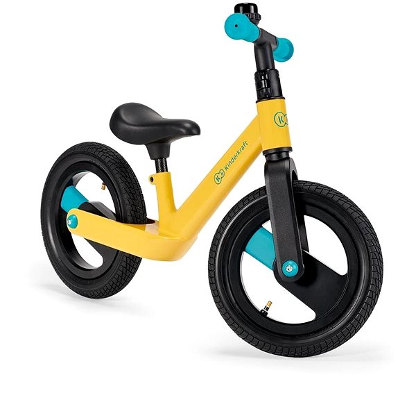 Futókerékpár Kinderkraft Goswift Primrose Yellow Oldalnézet