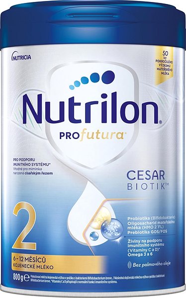 Dojčenské mlieko Nutrilon Profutura Cesarbiotik 2 dojčenské mlieko 4× 800 g Screen