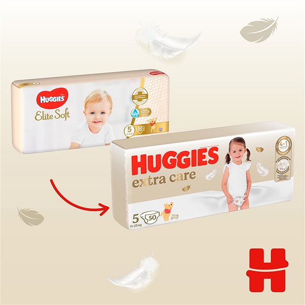 Eldobható pelenka HUGGIES Extra Care 5-ös méret (200 db) ...