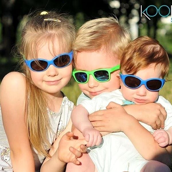 Napszemüveg Koolsun FLEX Kék/Lime 3+ ...