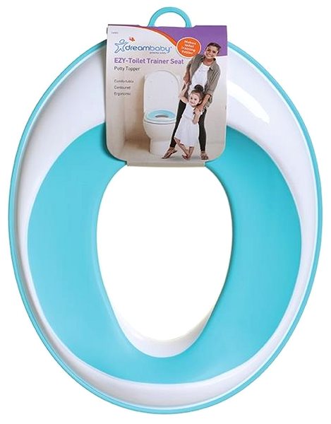 WC szűkítő DREAMBABY WC szűkítő - kék/fehér ...