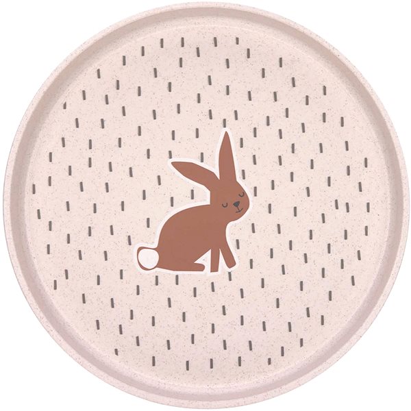 Gyerek tányér Lässig Plate PP/Cellulose Little Forest Rabbit ...