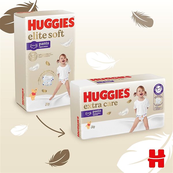 Bugyipelenka HUGGIES Extra Care Pants nadrág 6-os méret (60 db) ...