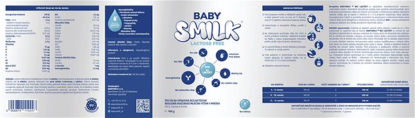 Dojčenské mlieko Babysmilk Lactose Free pokračovacie mlieko s kolostrom (900 g) ...