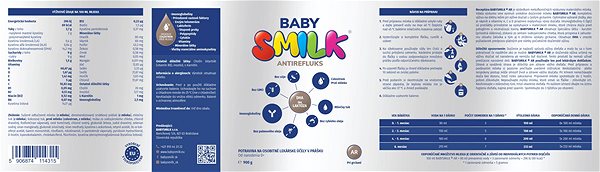 Dojčenské mlieko Babysmilk AR s kolostrom potravina na zvláštne lekárske účely pre dojčatá (900 g) ...