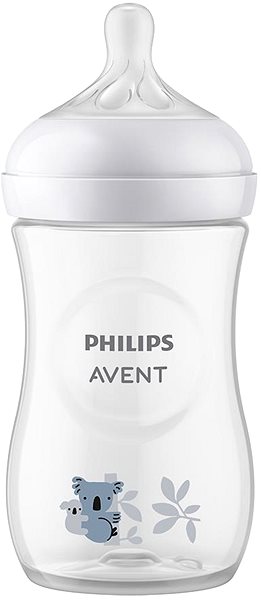 Dojčenská fľaša Philips AVENT Natural Response 260 ml, 1 m+, koala ...