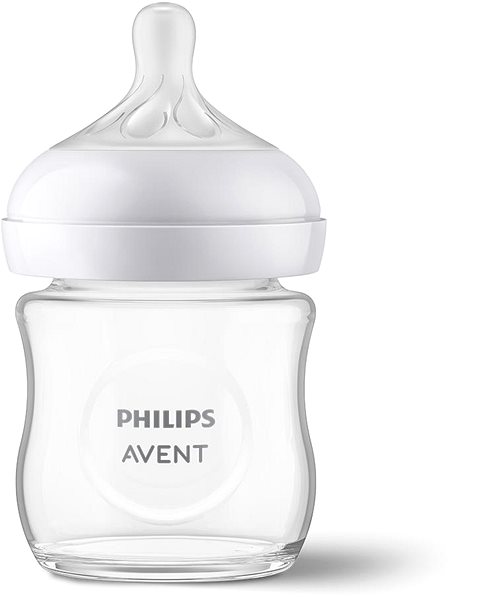 Dojčenská fľaša Philips AVENT Natural Response sklenená 120 ml, 0 m+ ...
