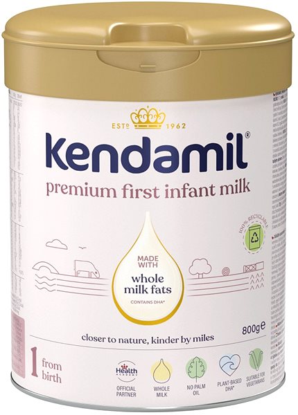 Dojčenské mlieko Kendamil Premium 1 DHA+ (800 g) ...