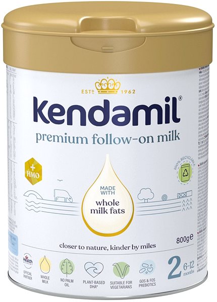 Bébitápszer Kendamil Premium 2 HMO+ (800 g) ...