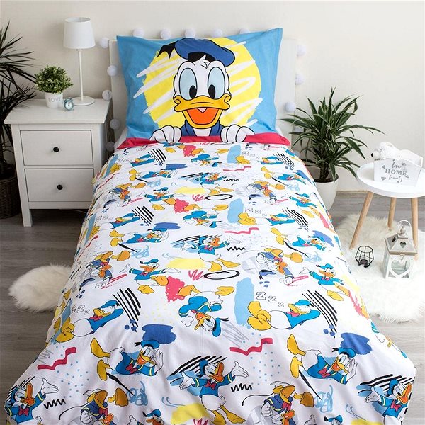 Gyerek ágyneműhuzat Jerry Fabrics Donald Duck 03 140×200 cm ...
