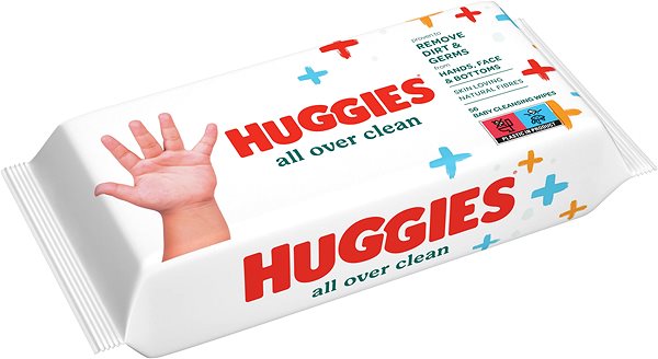 Detské vlhčené obrúsky HUGGIES All Over Clean 56 ks ...